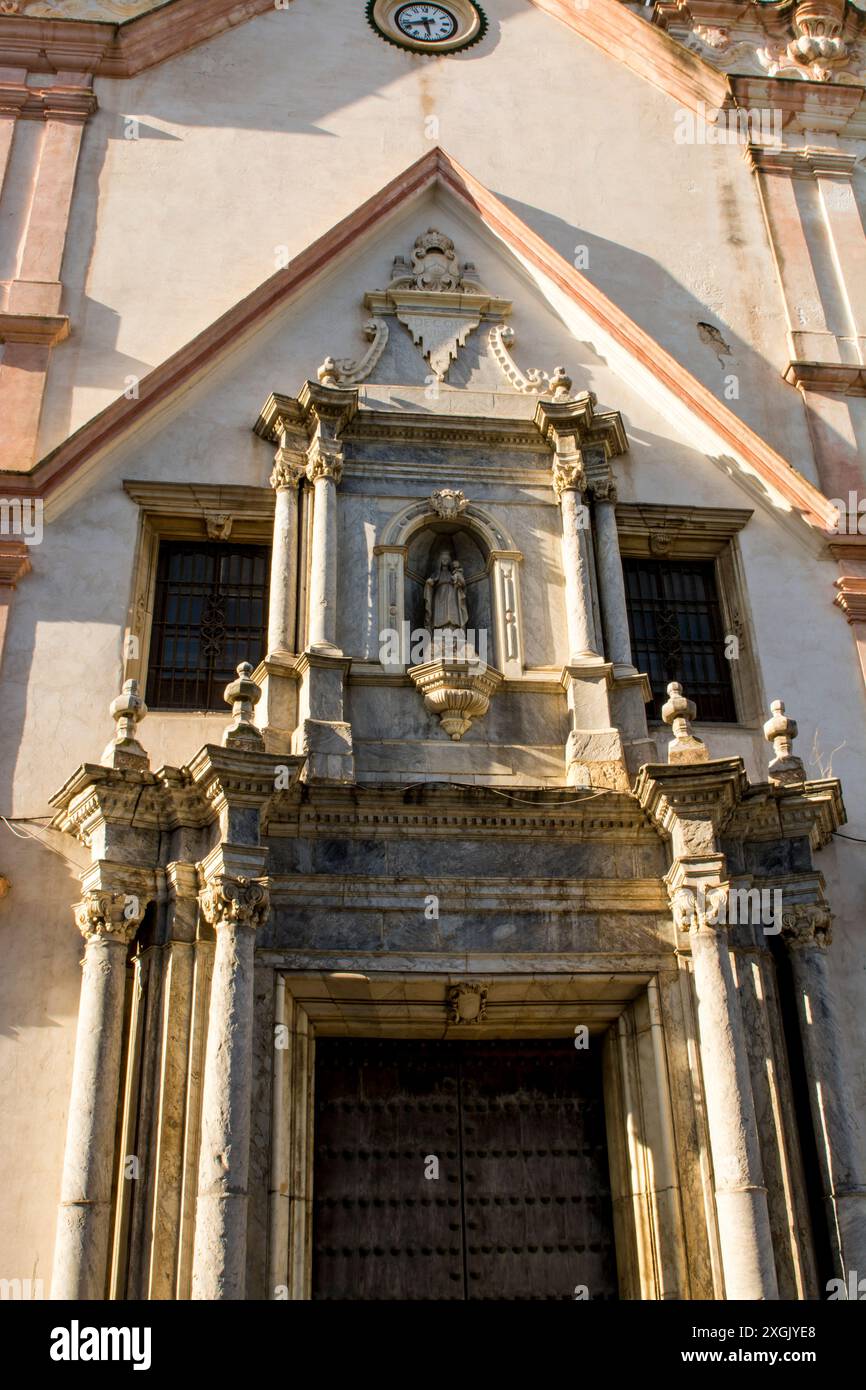 Baroque exterior carmen church hi-res stock photography and images - Alamy