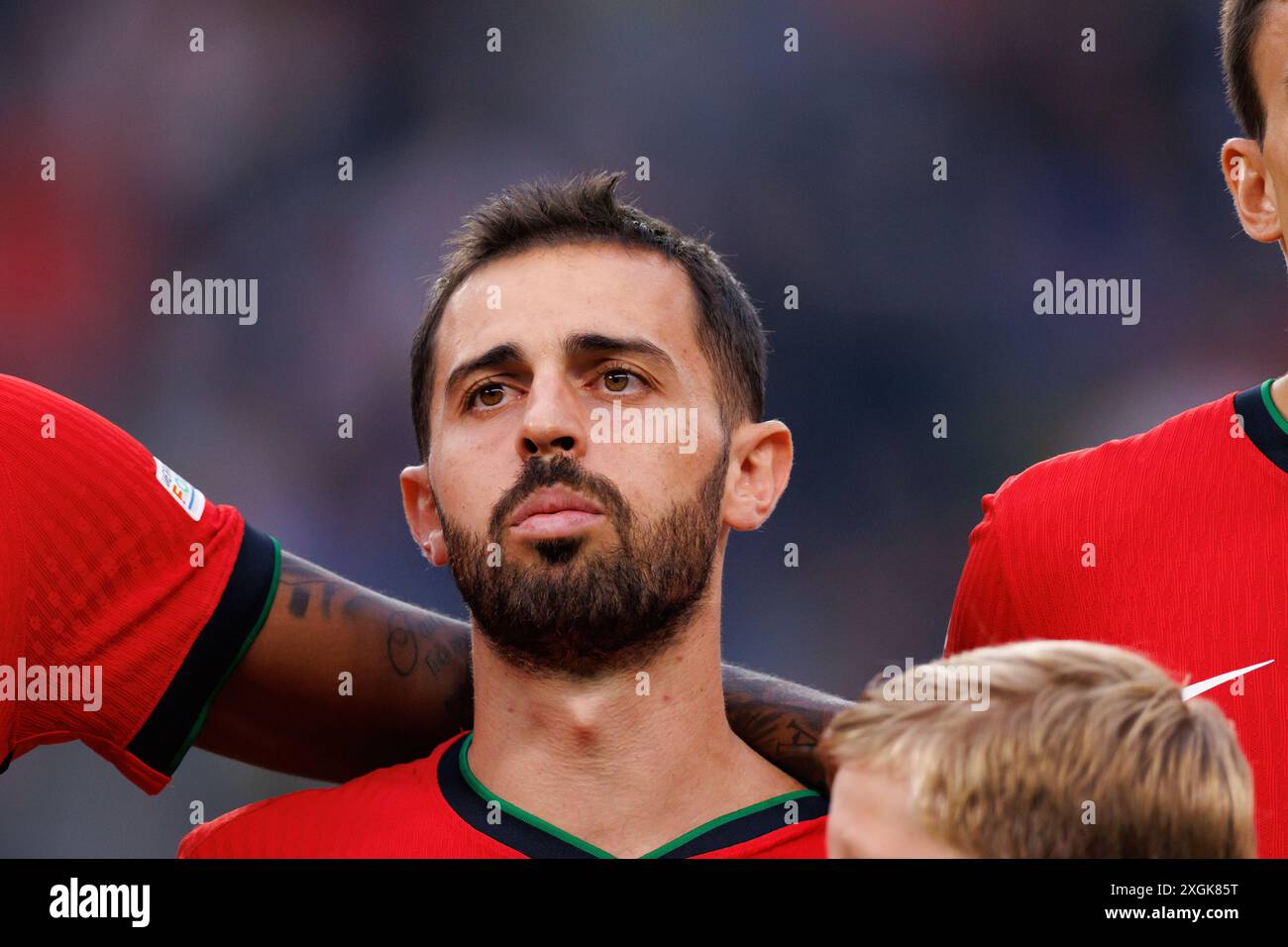 Bernardo Silva seen during UEFA Euro 2024 game between national teams
