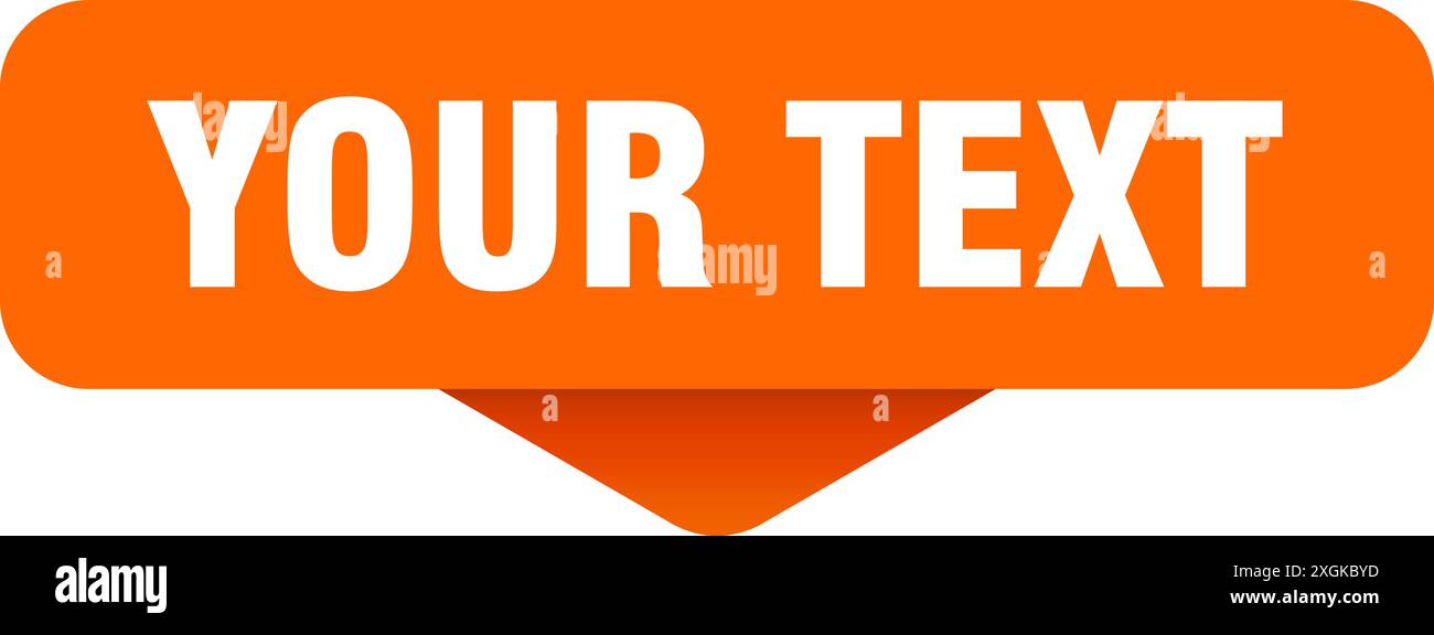 your text sticker. your text sign on transparent background ...