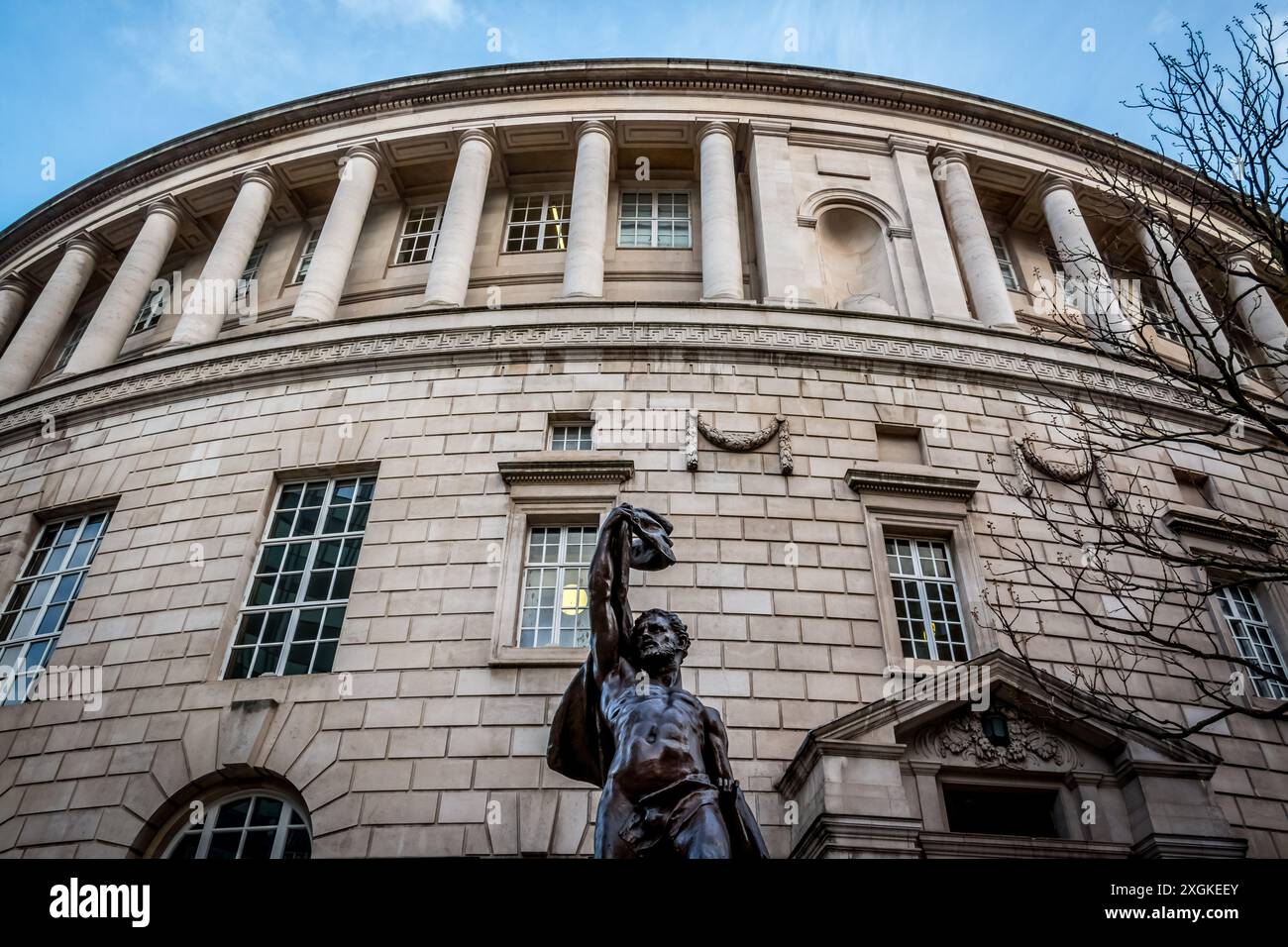 A selection of architectural buildings in Northern England Stock Photo ...