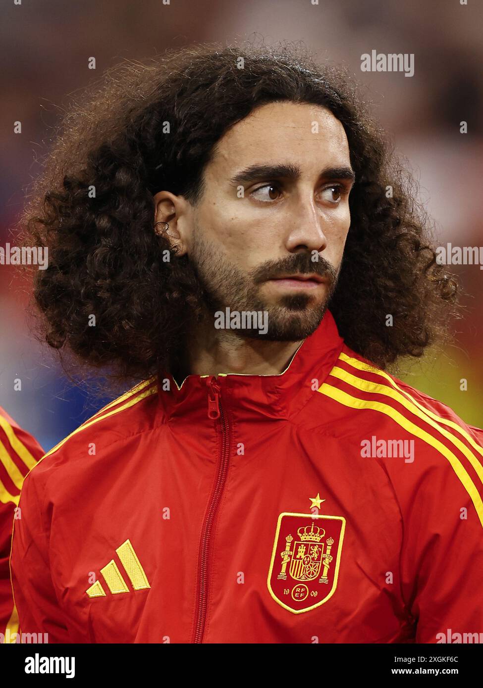 MUNICH - Marc Cucurella of Spain during the UEFA EURO 2024 semi-final ...