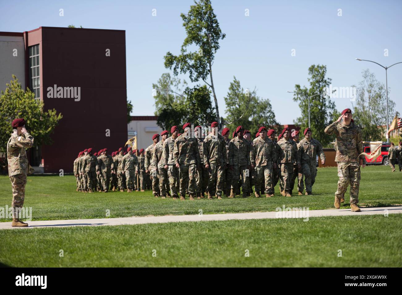 Paratroopers, assigned to 725th Brigade Support Battalion(BSB), 2nd ...