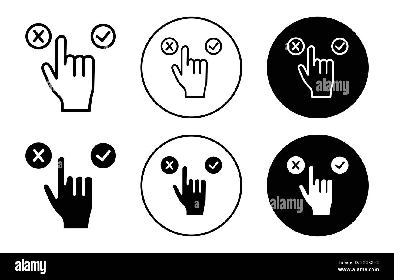 Ethical investment icon logo sign vector outline in black and white color Stock Vector