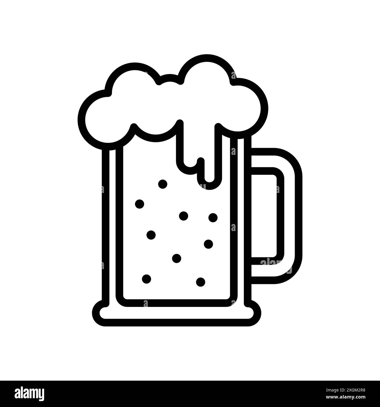 beer icon vector design template in white background Stock Vector Image ...