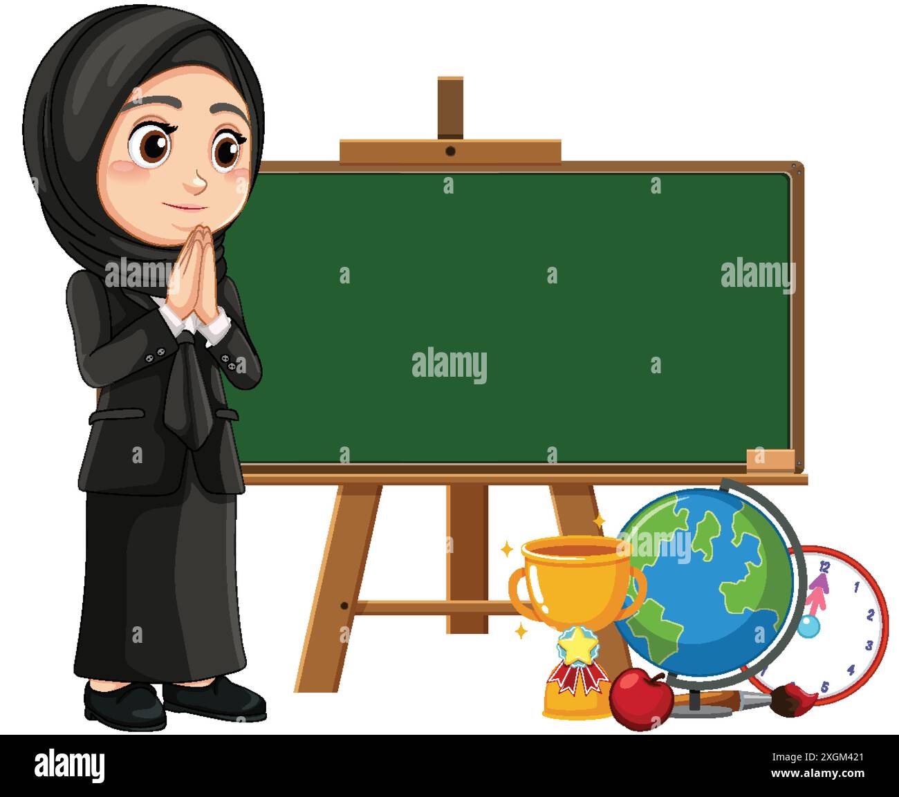 Hijab teacher classroom Cut Out Stock Images & Pictures - Alamy