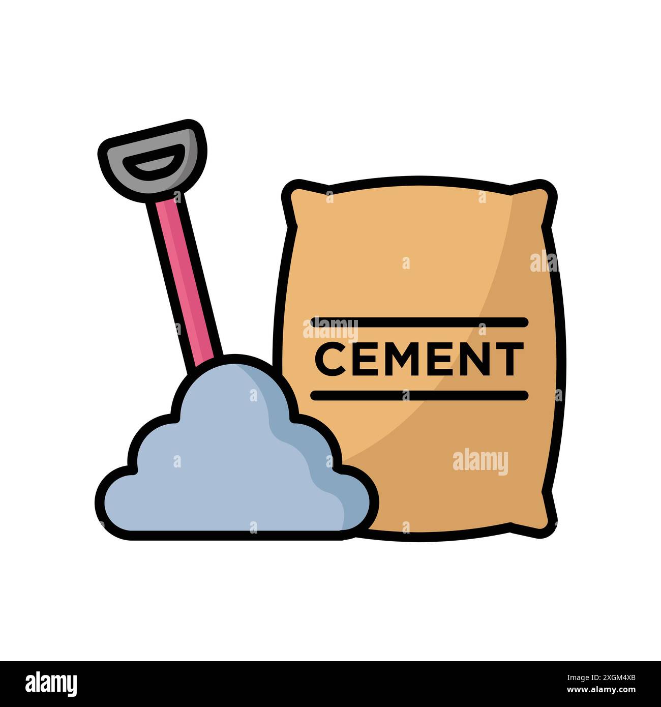 cement icon vector design template in white background Stock Vector
