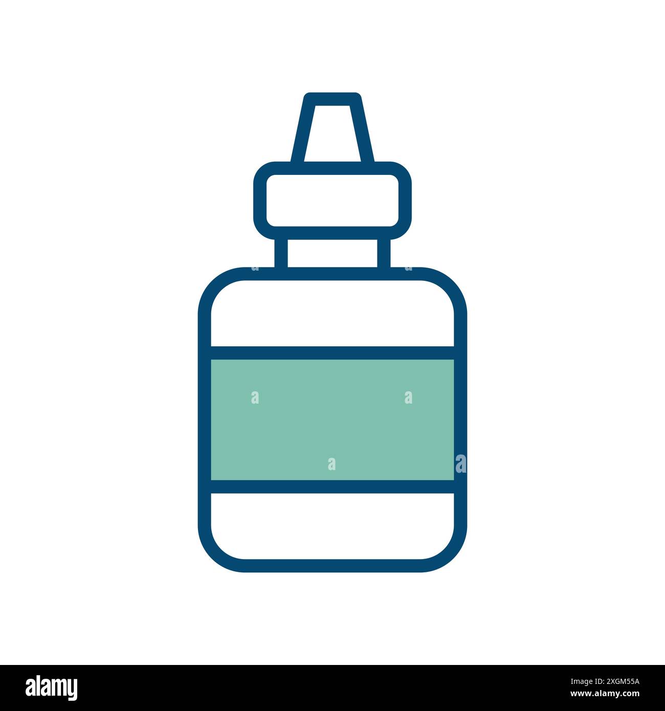 eye drops icon vector design template in white background Stock Vector