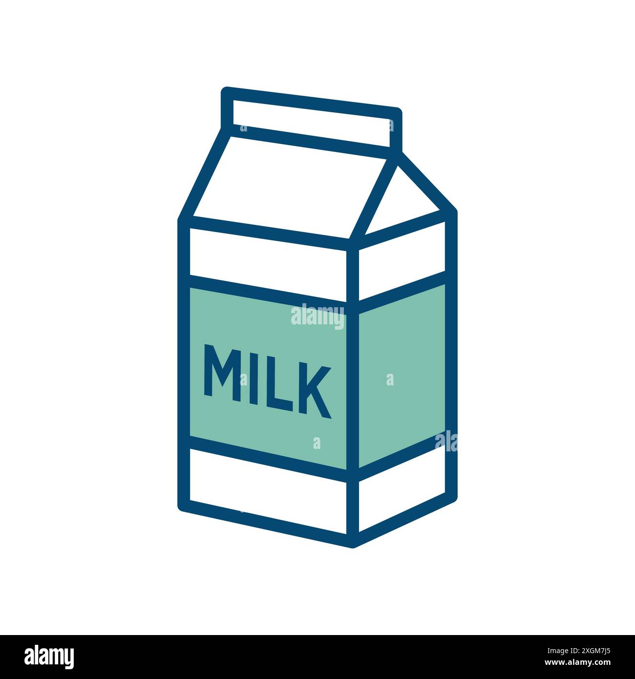 milk icon vector design template in white background Stock Vector