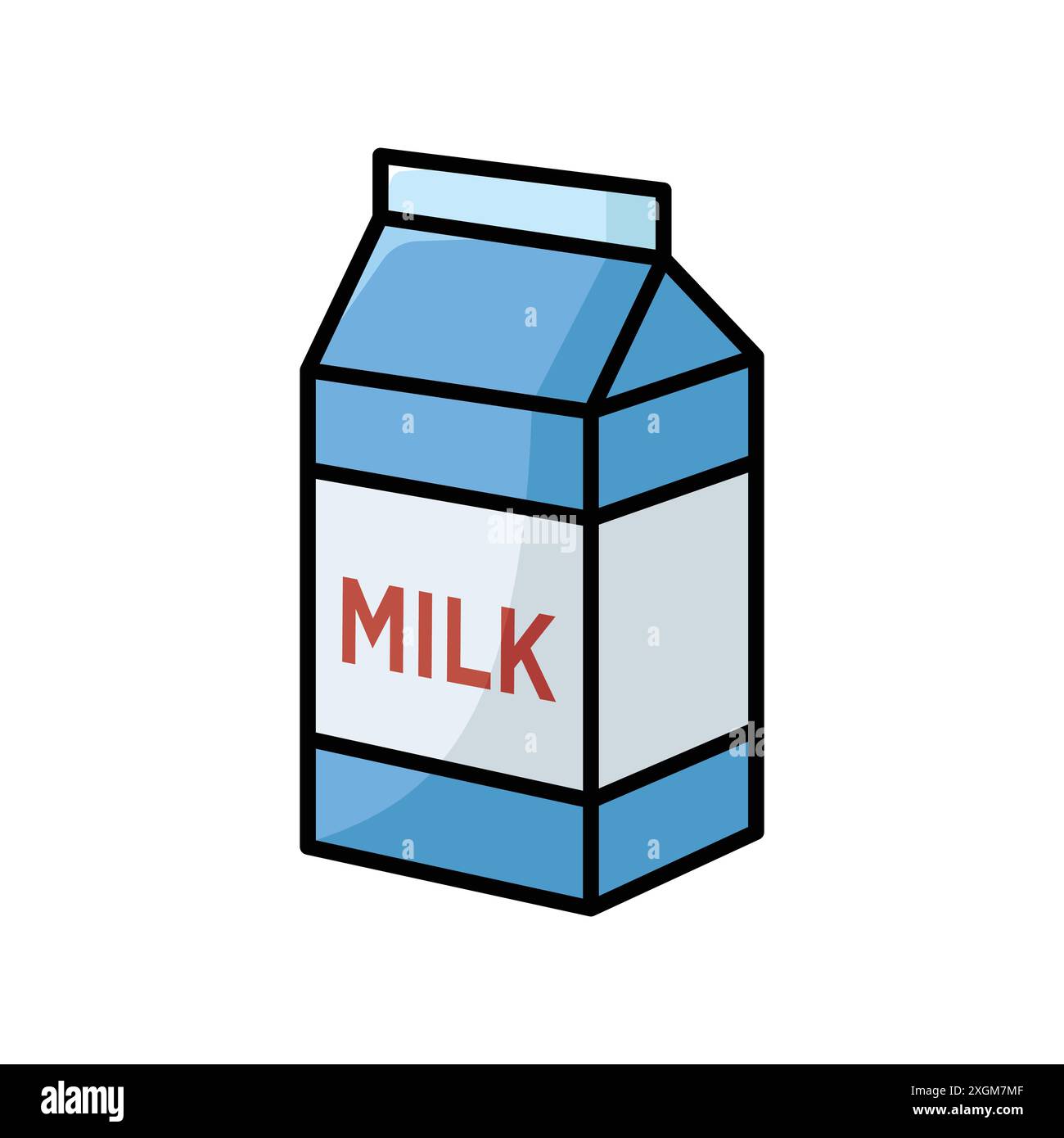 milk icon vector design template in white background Stock Vector