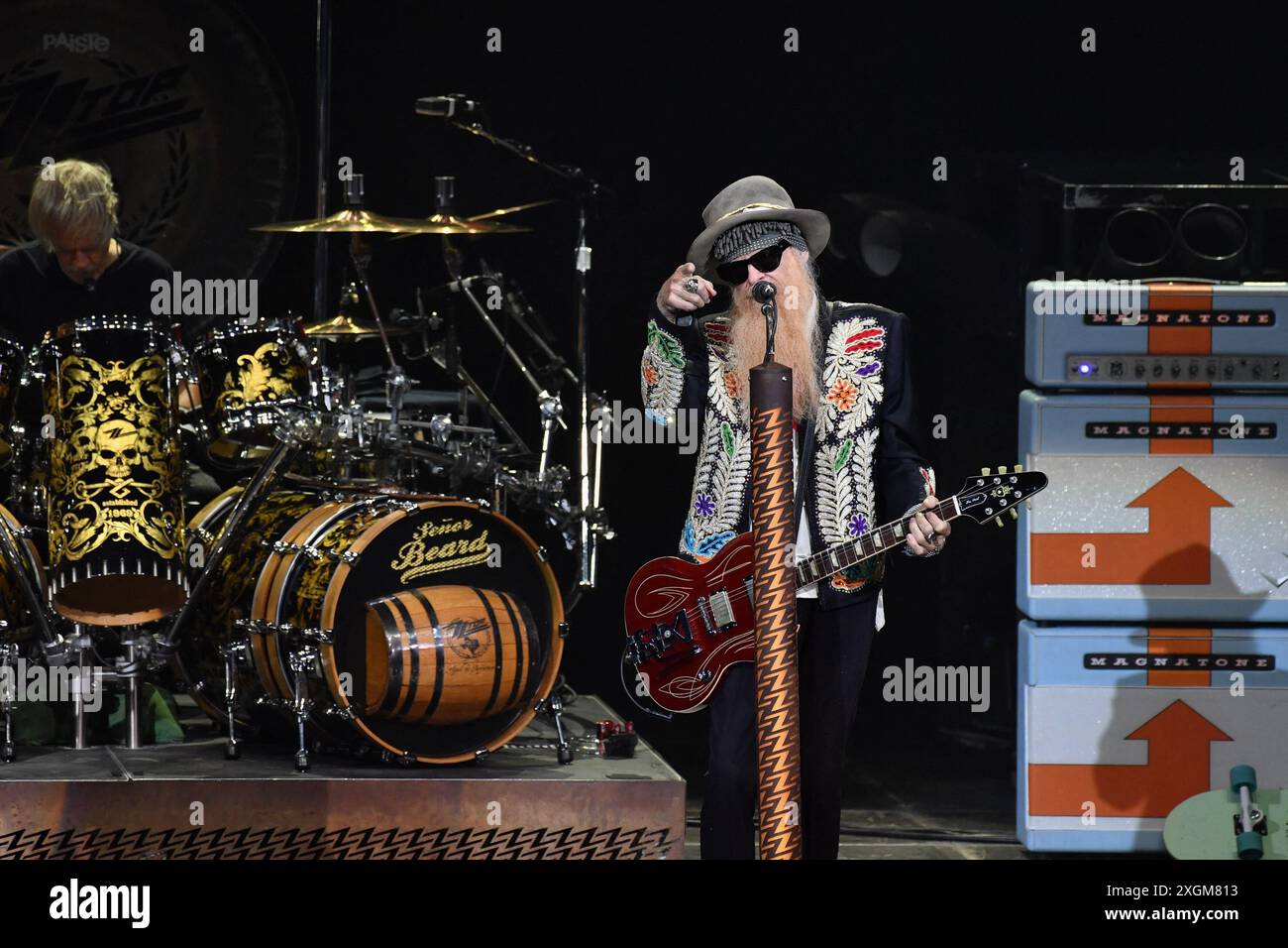 Billy gibbons of zz hi-res stock photography and images