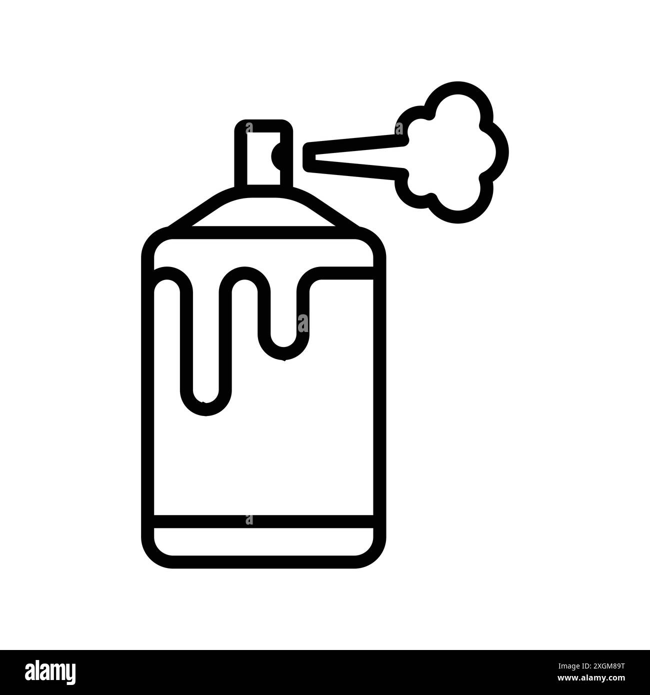paint spray icon vector design template in white background Stock ...