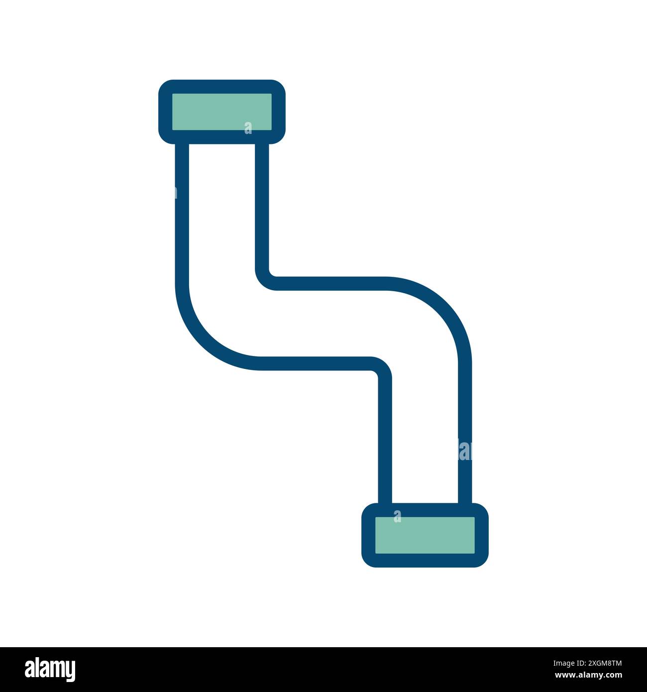 pipe plumbing icon vector design template in white background Stock Vector