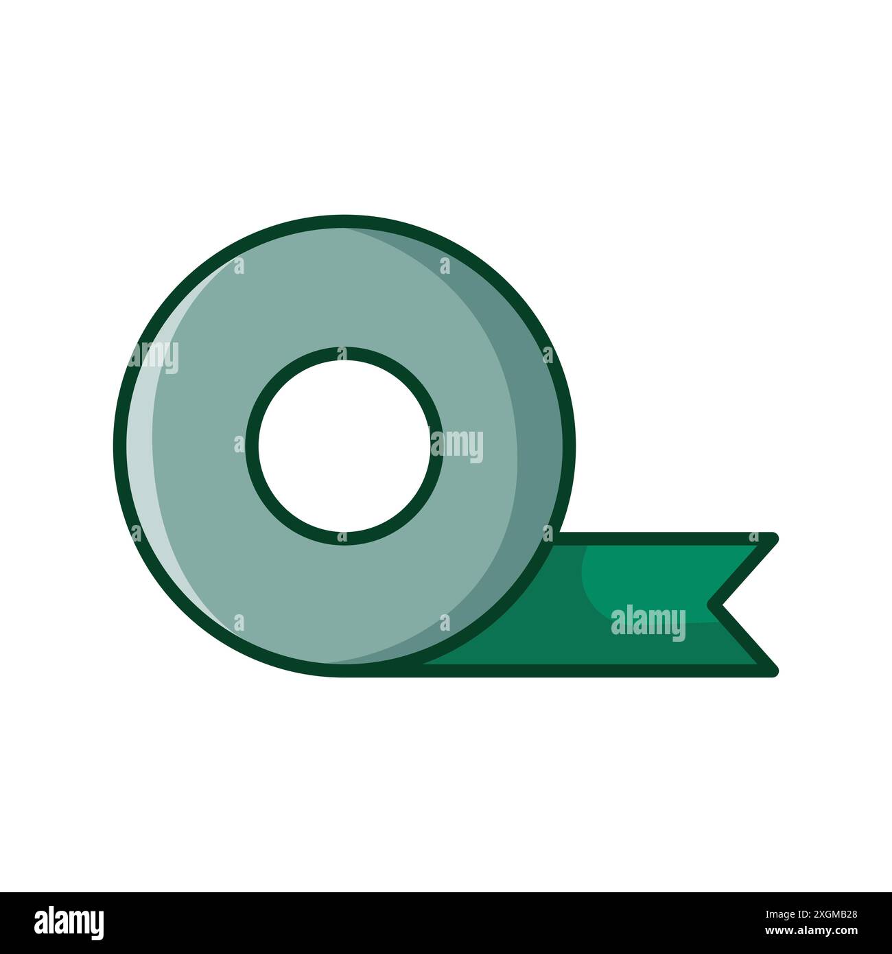 tape icon vector design template in white background Stock Vector