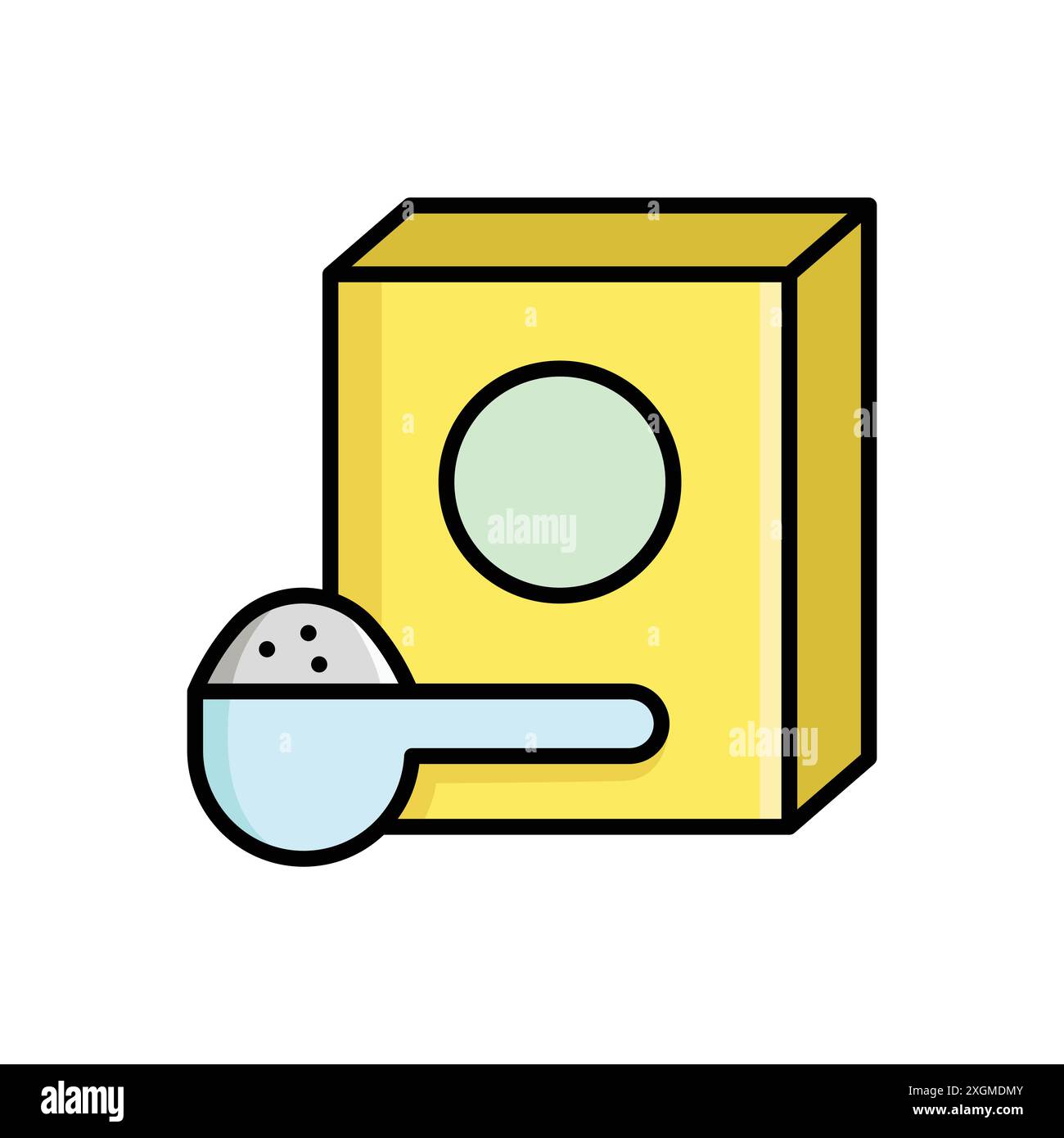 detergent icon vector design template in white background Stock Vector