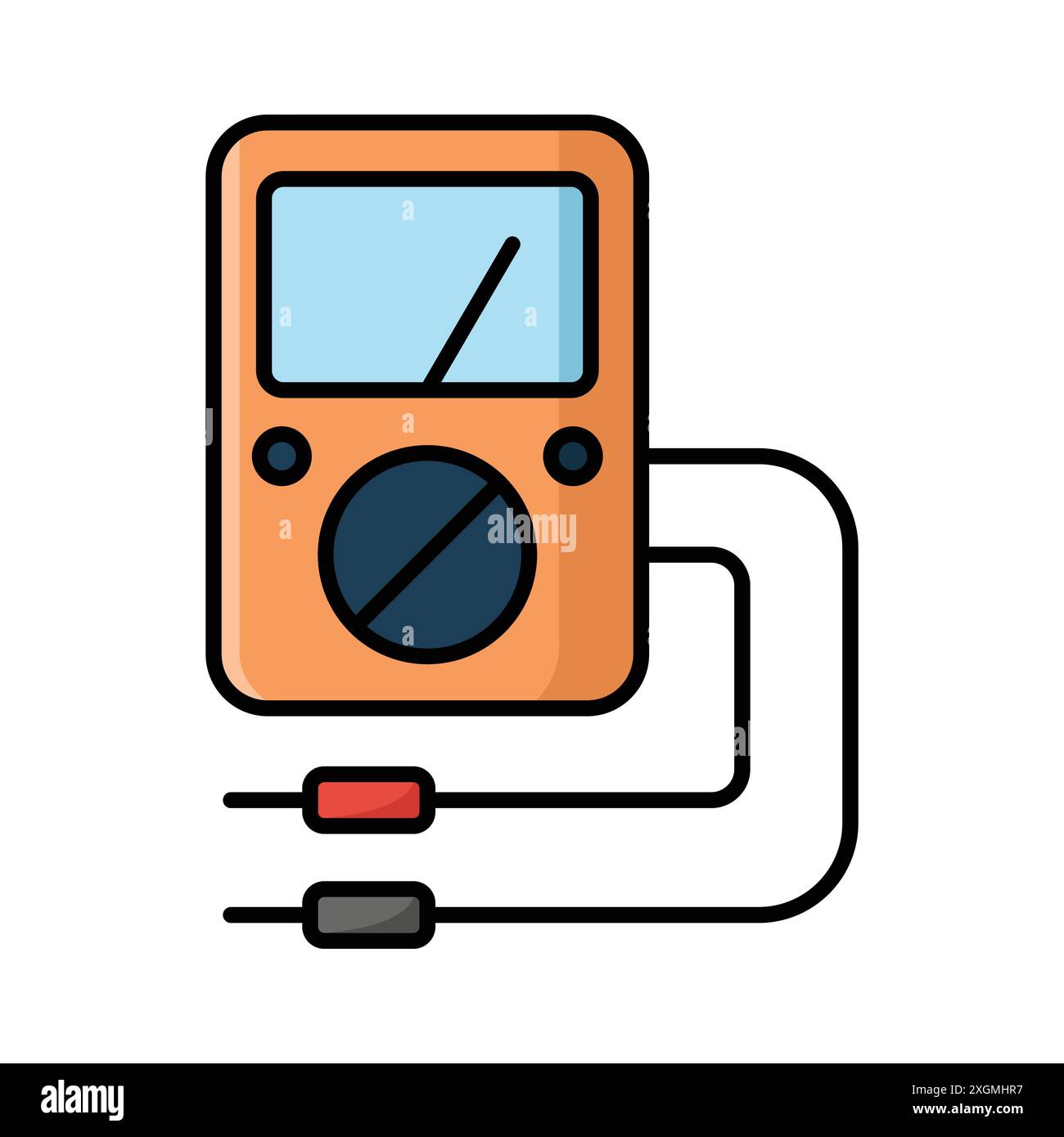 White line ampere meter multimeter hi-res stock photography and images ...