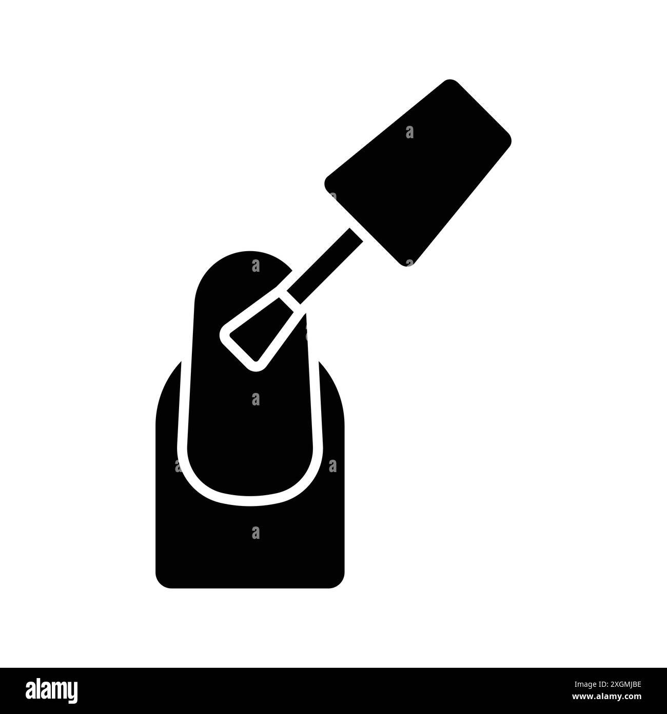nails icon vector design template in white background Stock Vector ...