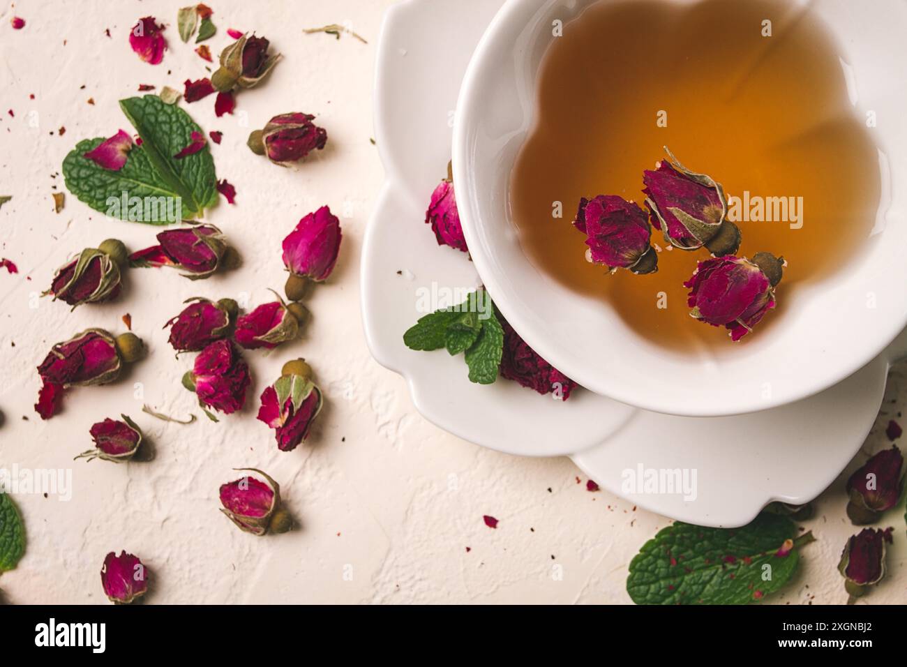 Tea alternative medicine rose hi-res stock photography and images - Alamy