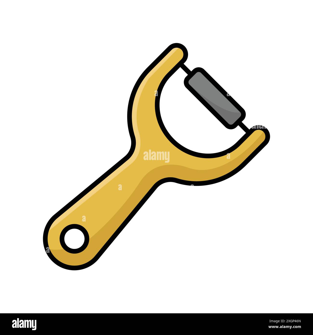 peeler icon vector design template in white background Stock Vector