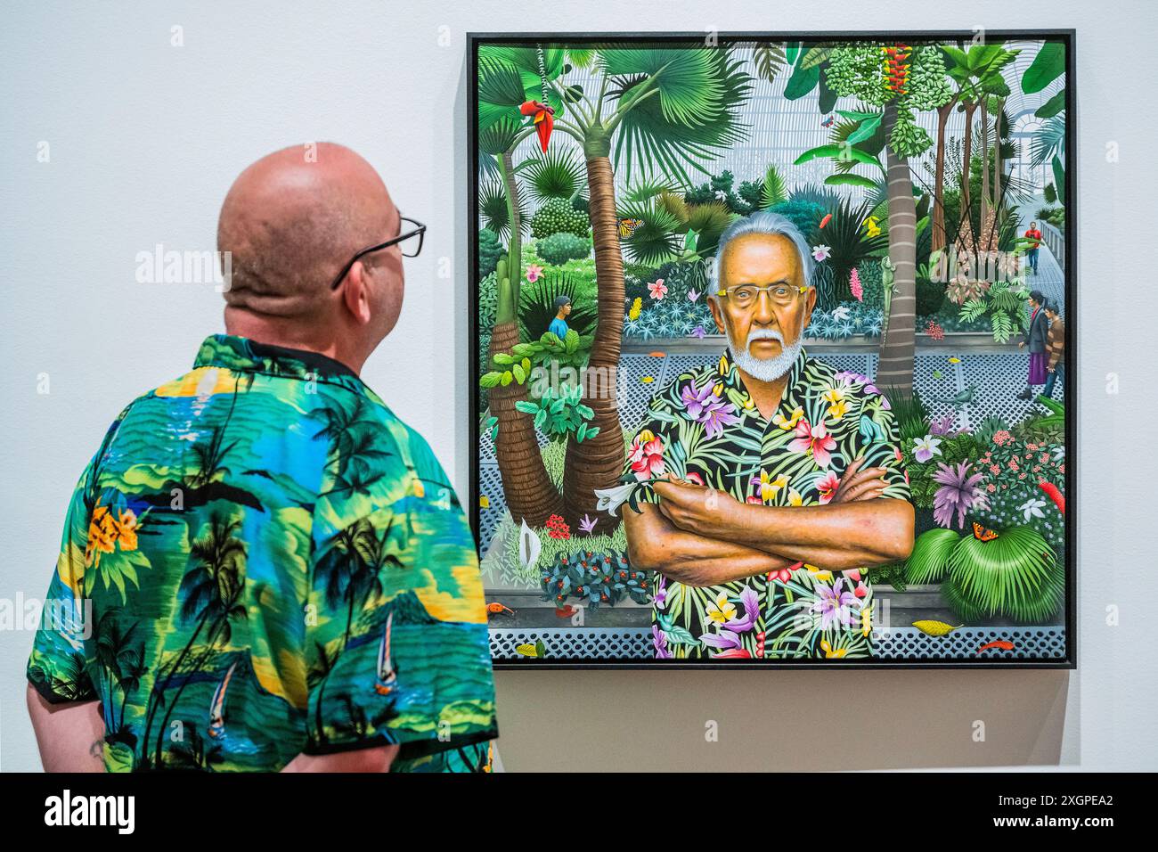 London, UK. 10th July, 2024. Alain at Kew, 2022, by Carl Randall - The ...