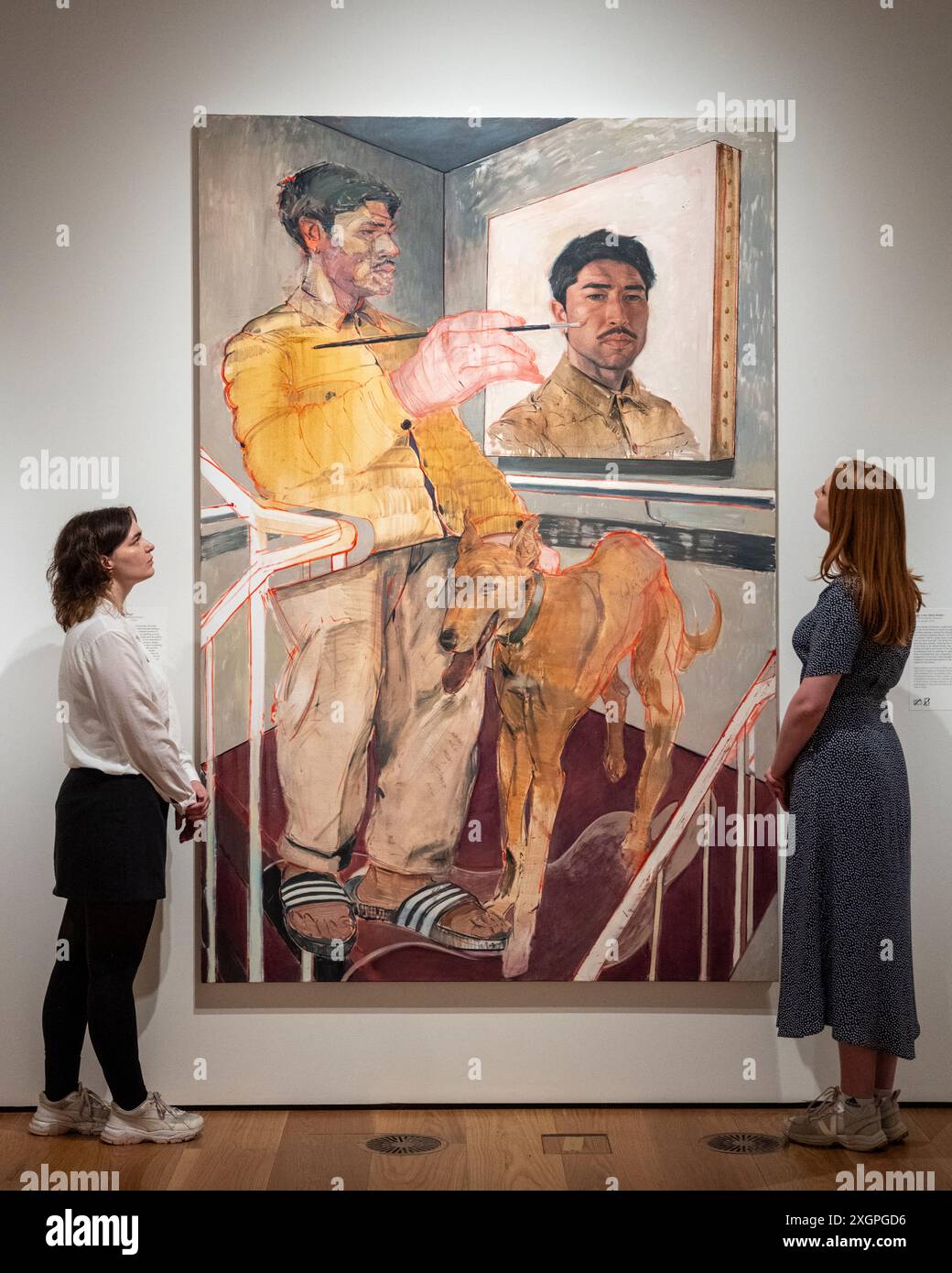 The herbert smith freehills portrait award hi-res stock