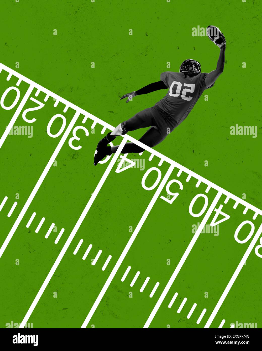 Catching football player against dynamic hi-res stock photography and ...