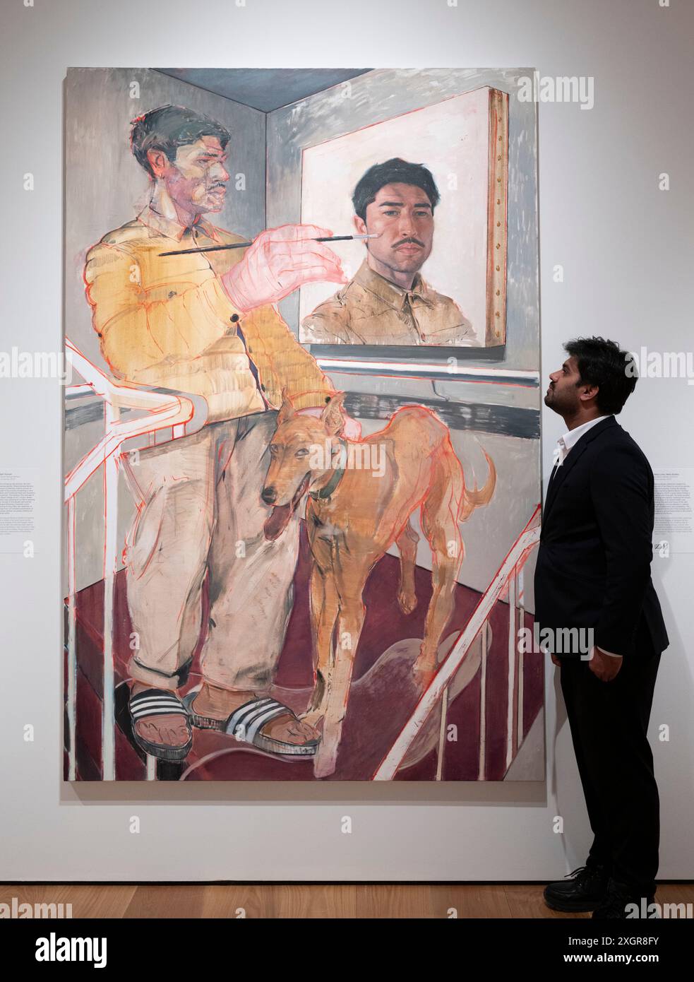The herbert smith freehills portrait award hi-res stock