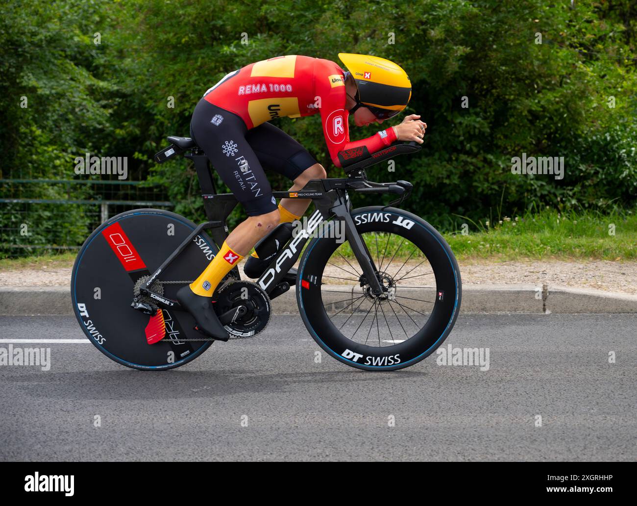 Johannes Kulset, Uno-X Mobility, 2024 Tour de france stage 7