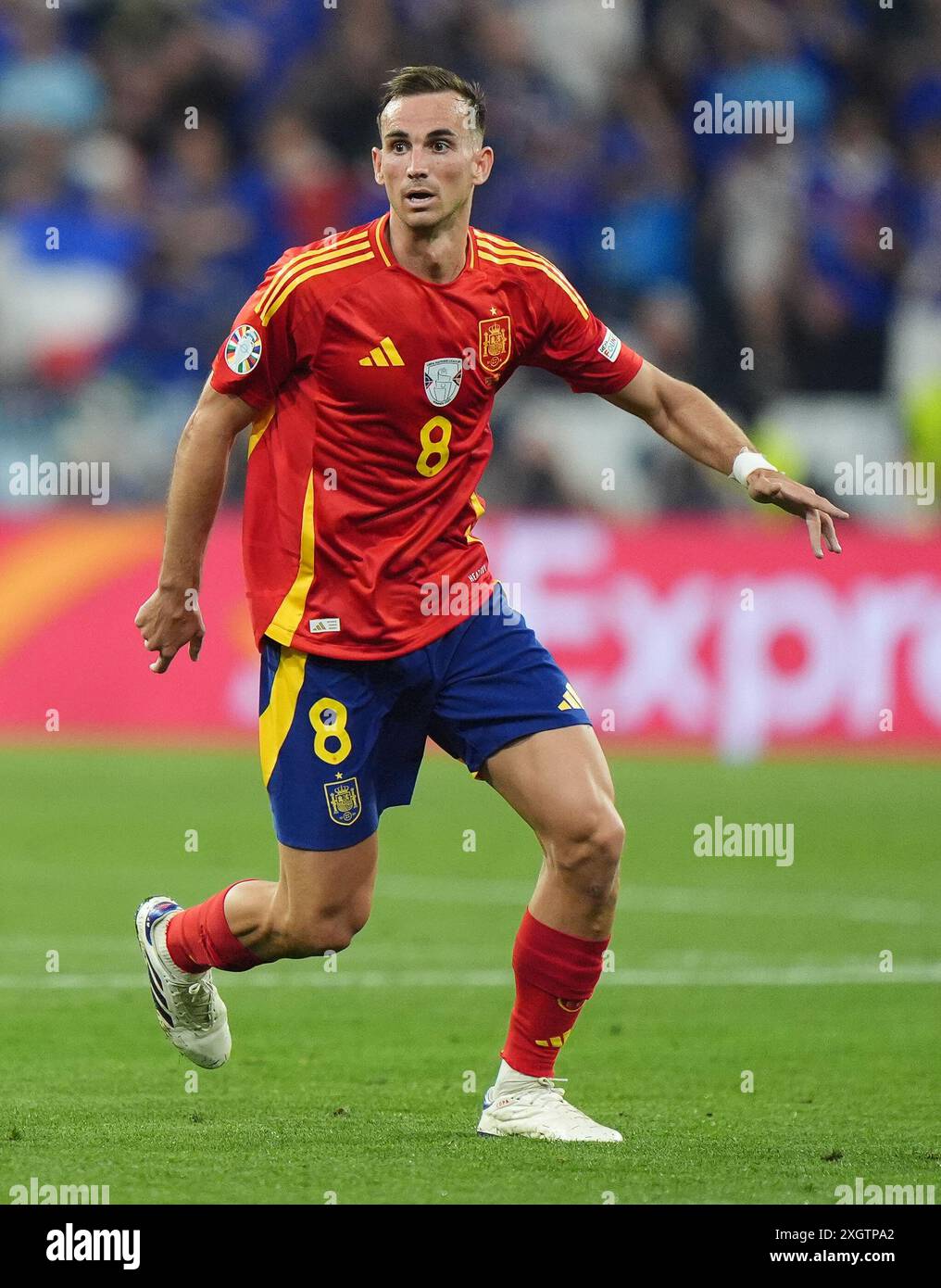 Spain’s Fabian Ruiz during the UEFA Euro 2024, semi-final match at the