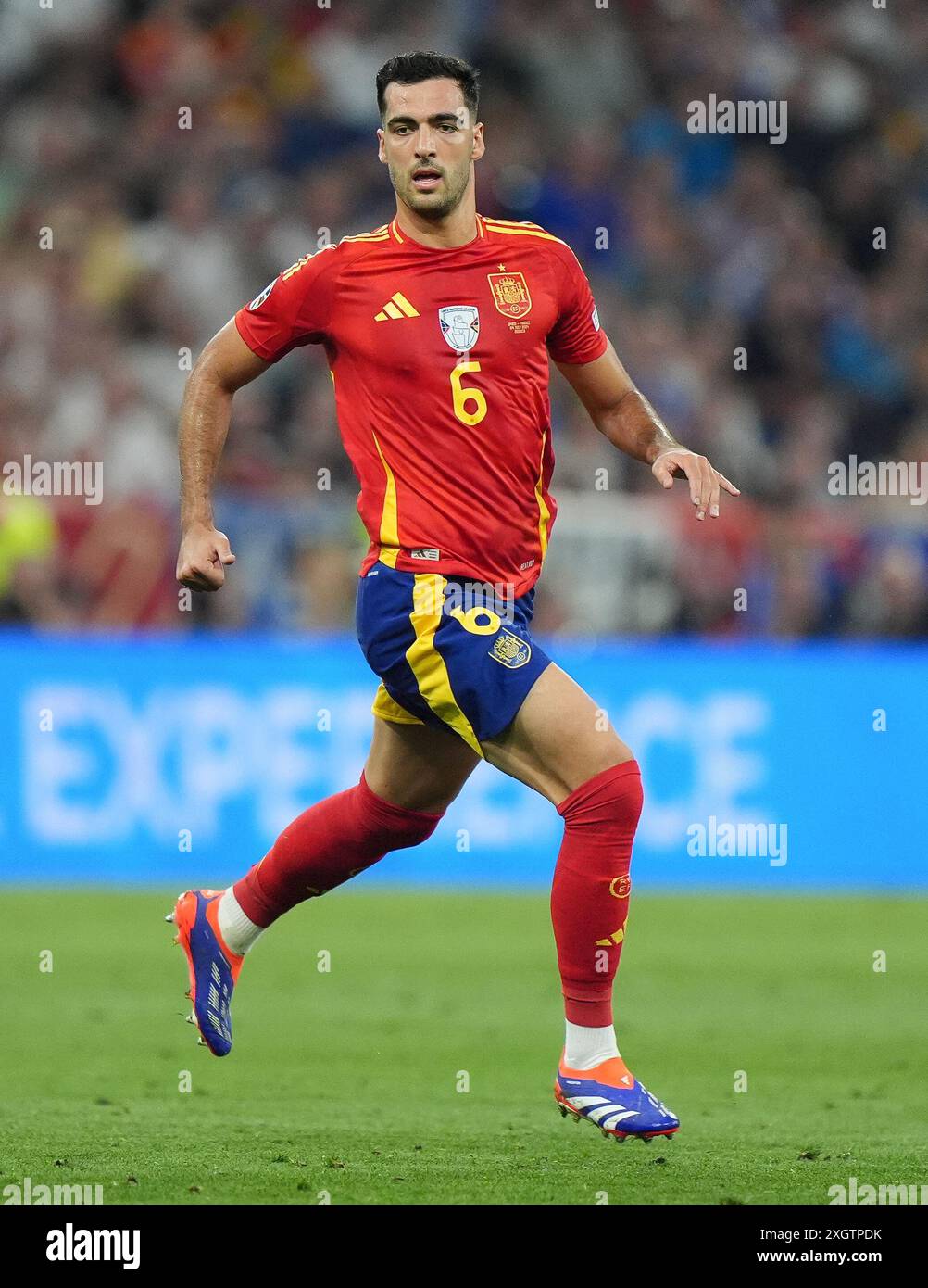 Spain's Mikel Merino during the UEFA Euro 2024, semifinal match at the