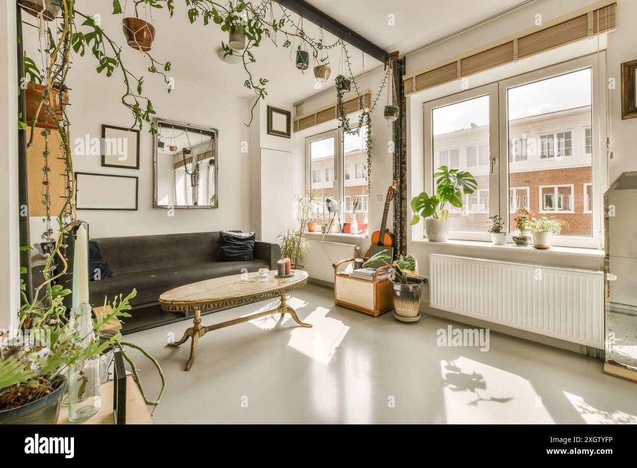 Photo inspiration: Picture Idea: A Bright And Airy Living Room Boasting Bohemian Decor With