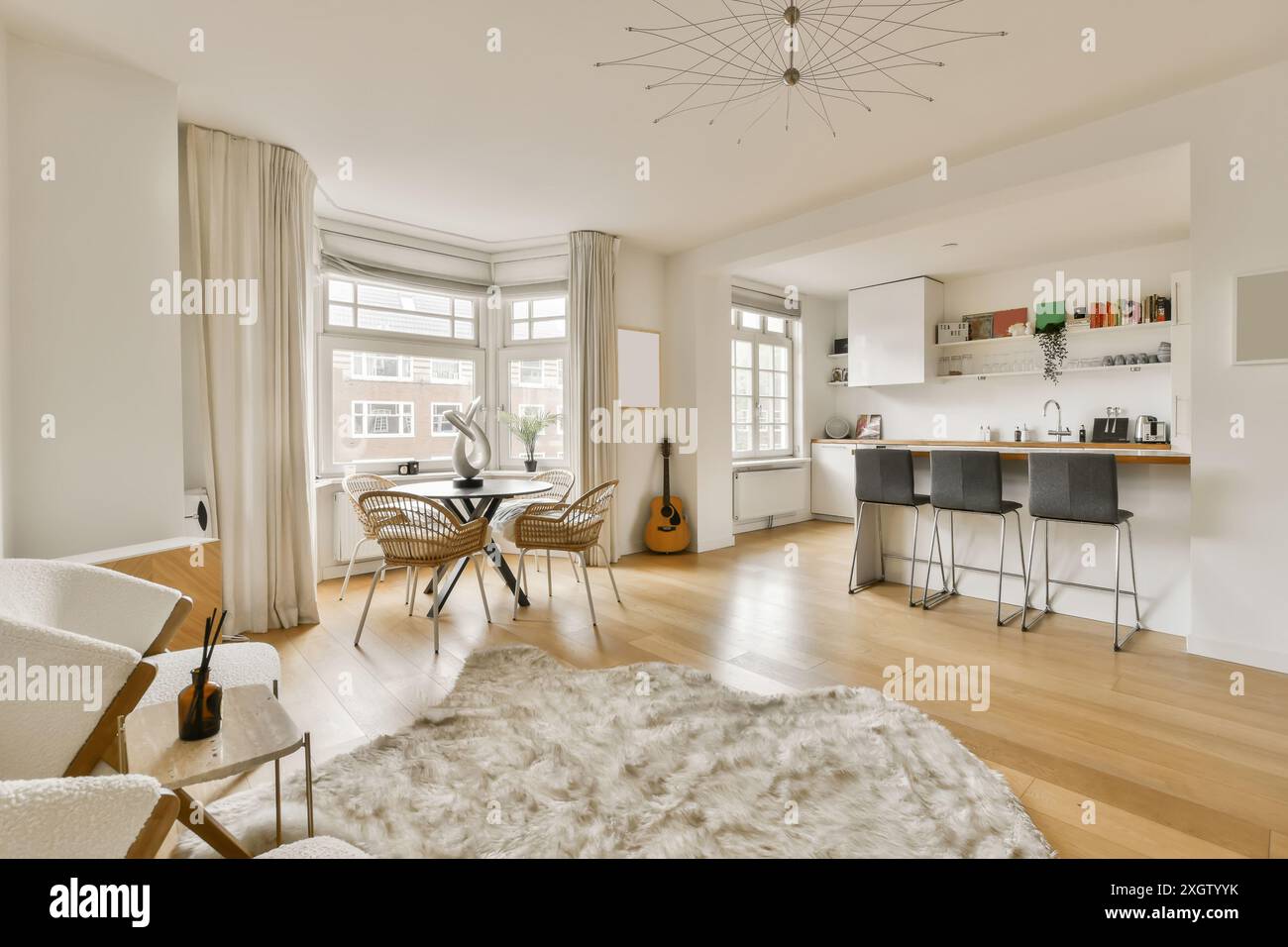 Photo inspiration: Fresh Look at This Image Showcases A Bright And Airy Modern Living Room