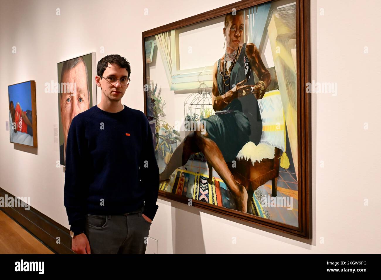 The herbert smith freehills portrait award hi-res stock