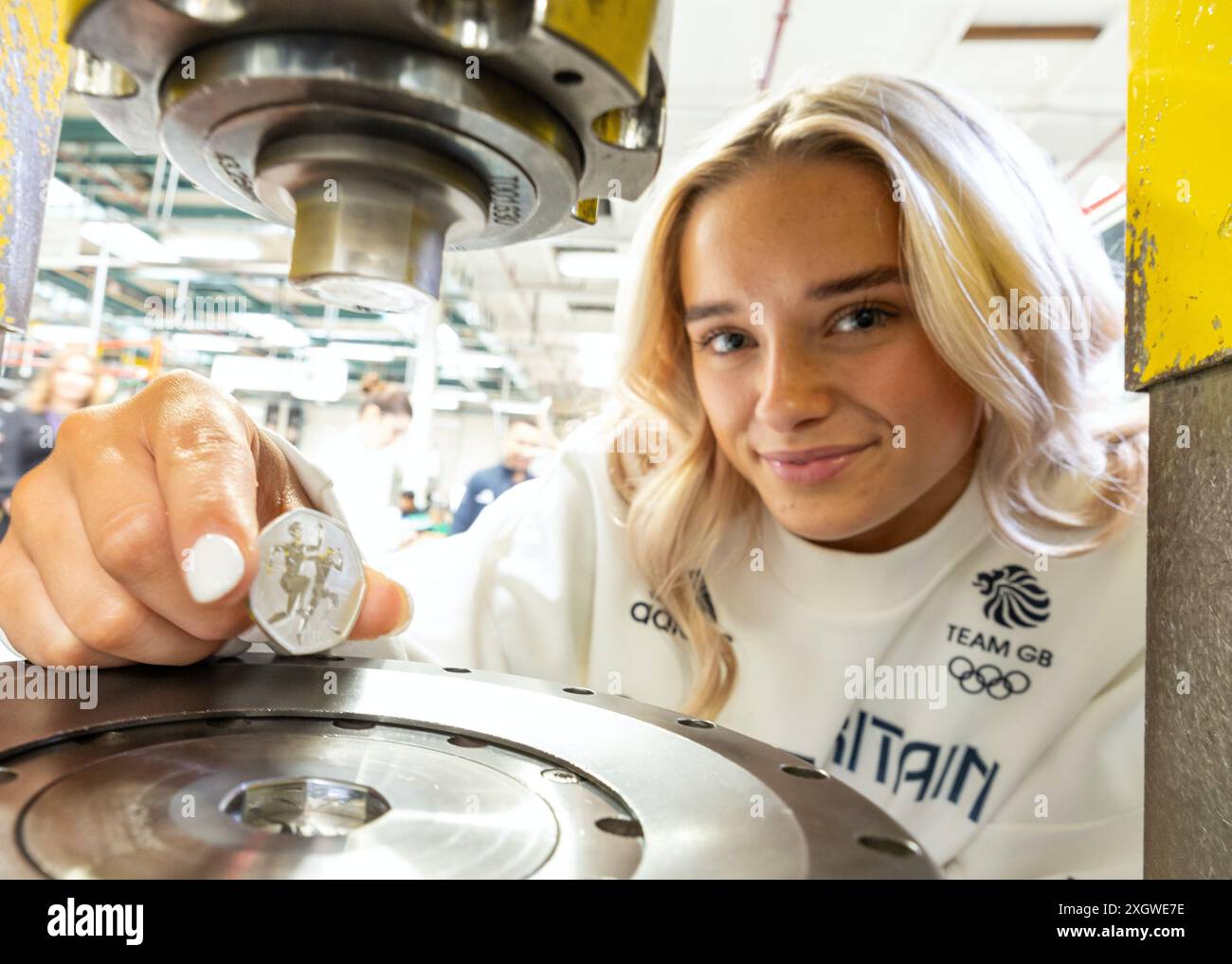 Non Exclusive Royal Mint unveils a new 50p coin, with a design to