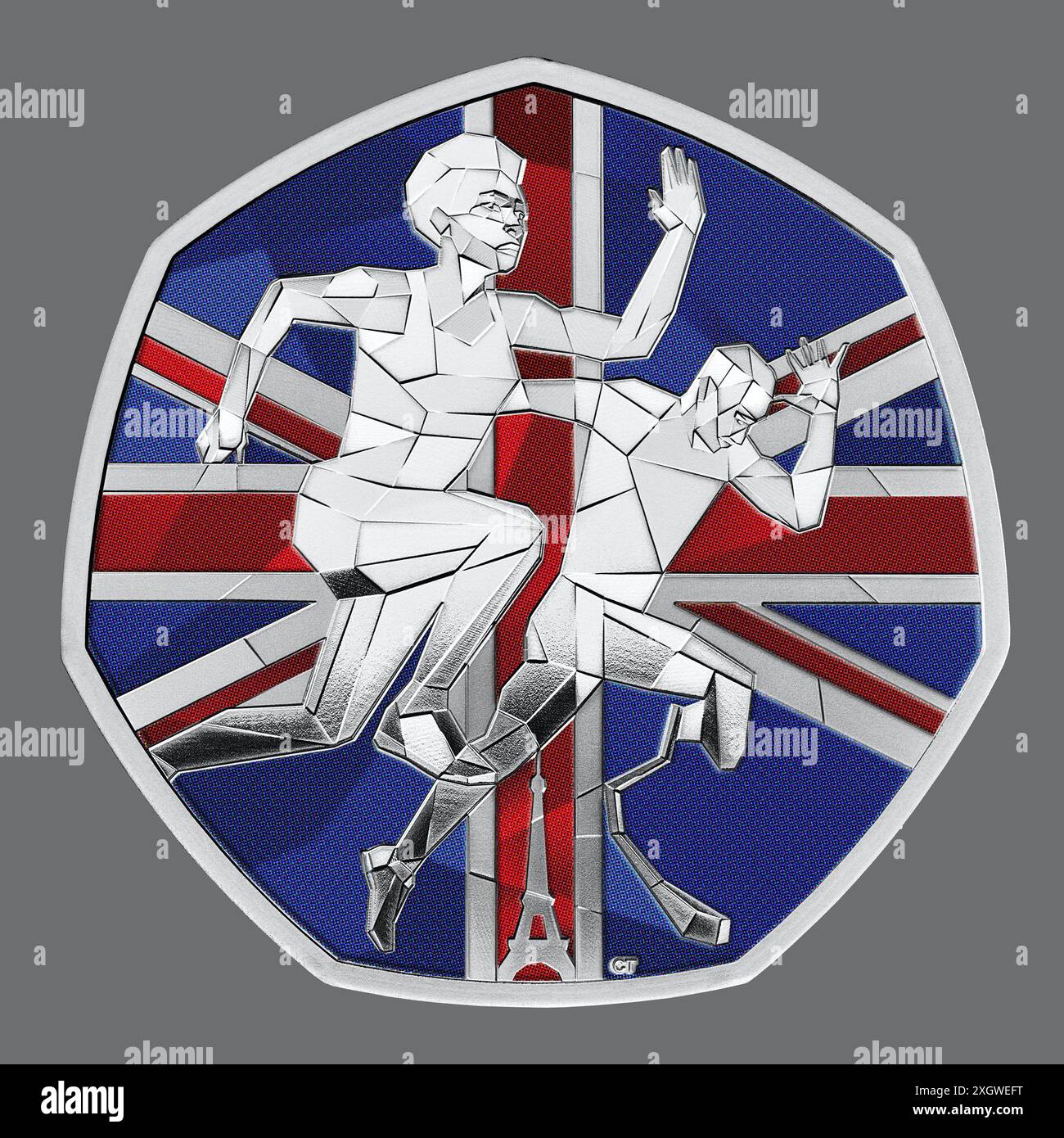 Non Exclusive Royal Mint unveils a new 50p coin, with a design to