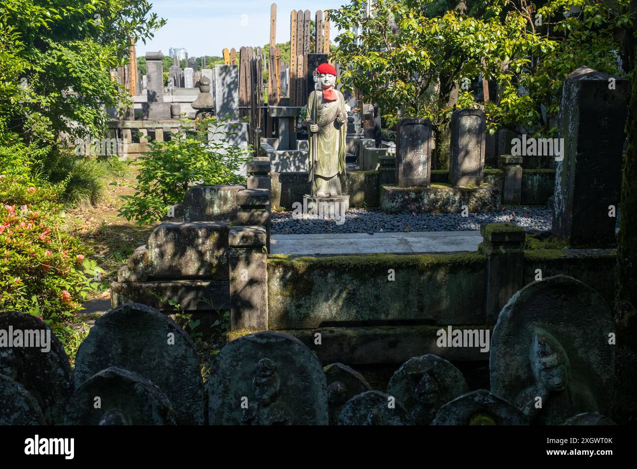 Graveyard Shibuya Tokyo Japan Stock Photo
