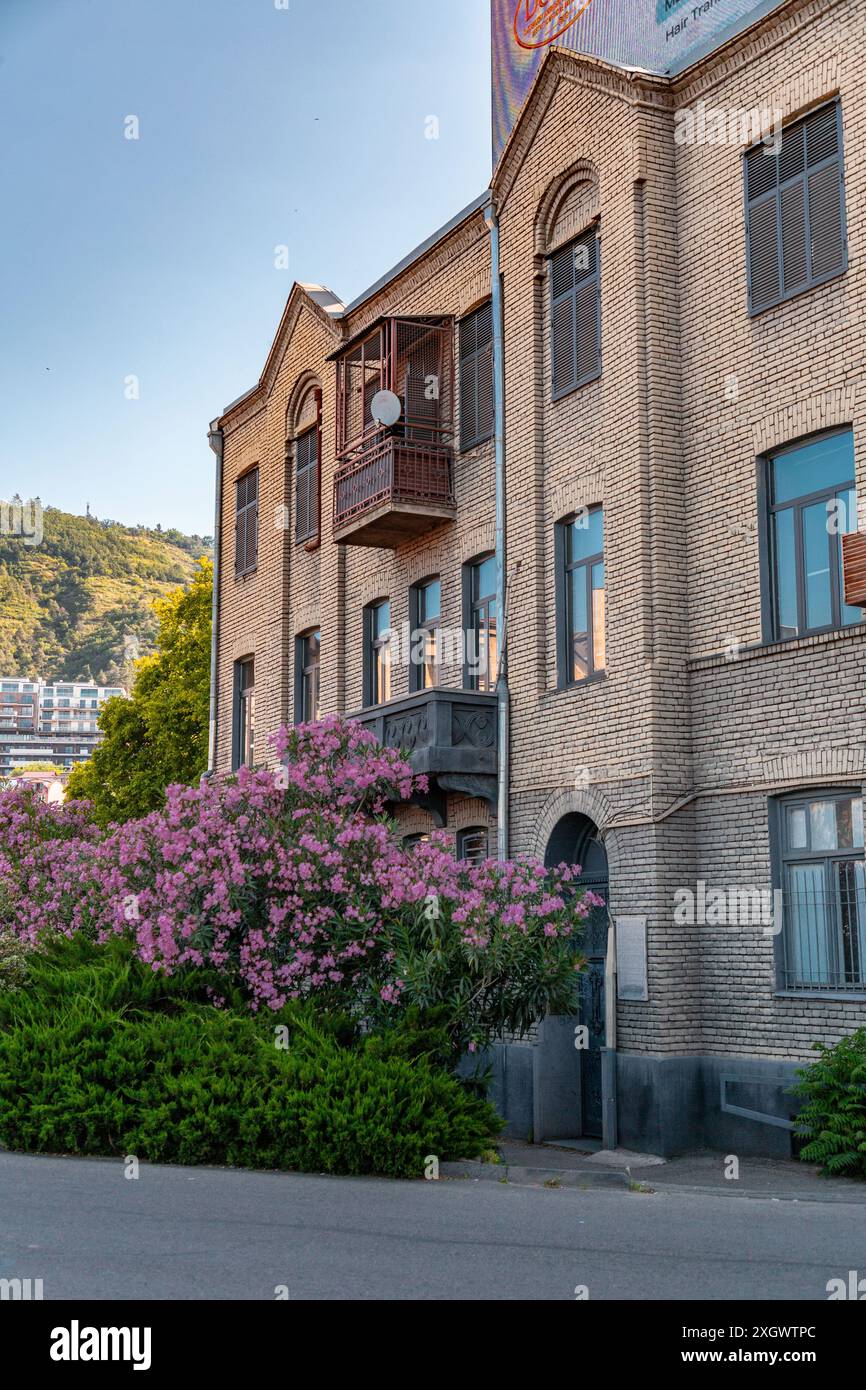 First Republic Square Tbilisi, Georgia - 23 JUNE, 2024: Buildings around the Rustaveli metro ...