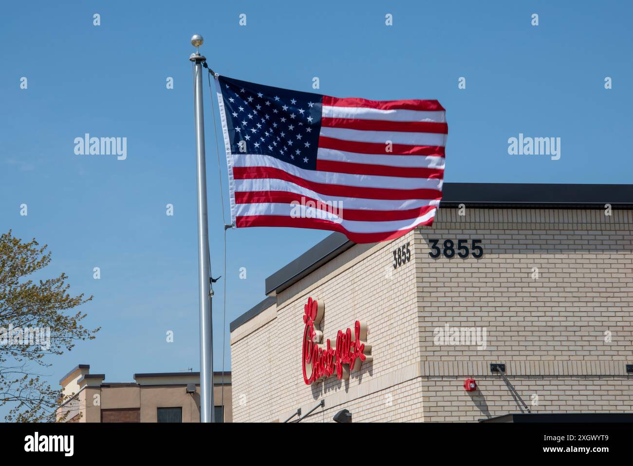 Shoreview, Minnesota. ChickFilA.. ChickfilA is an American fast food restaurant chain