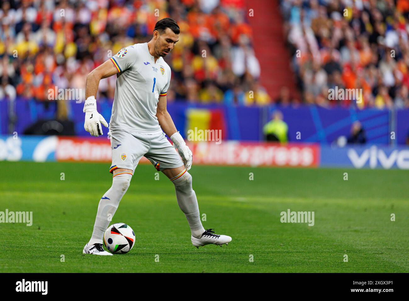 Florin Nita  seen during UEFA Euro 2024 Round of 16  game between national teams of Romania and Netherlands at Allianz Arena, Munich, Germany (Maciej Stock Photo