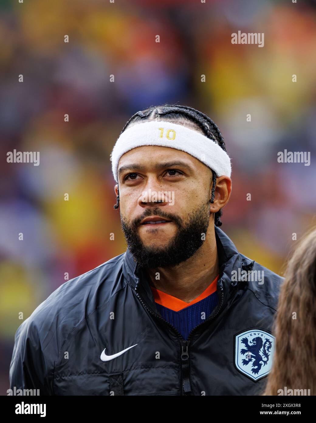 Memphis Depay seen during UEFA Euro 2024 Round of 16 game between ...