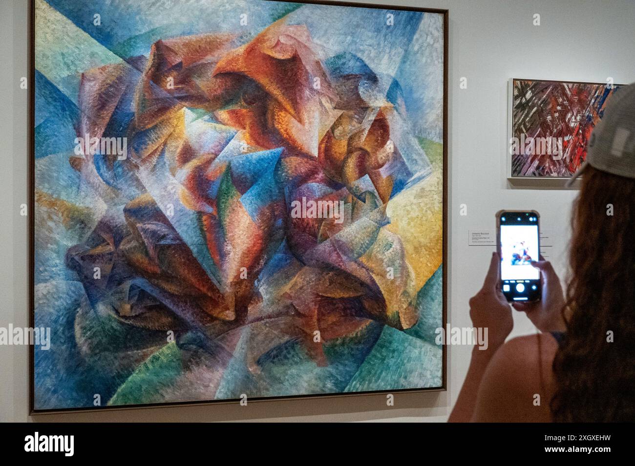 Museum of Modern Art is a popular cultural institution in New York City, USA 2024 Stock Photo