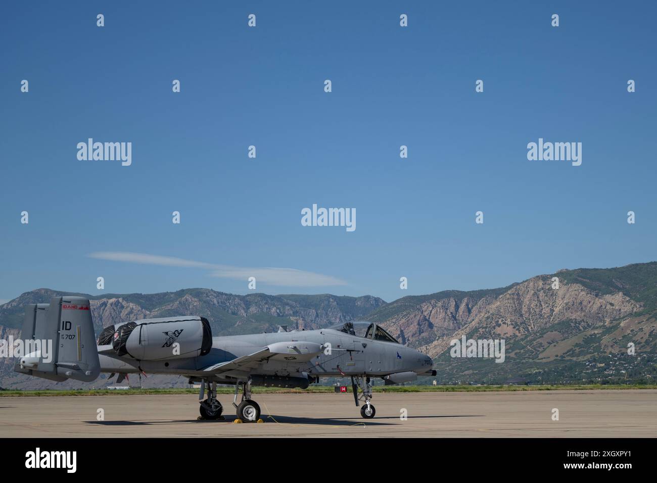 An A-10 Thunderbolt II from the Idaho Air National Guard’s 124th ...