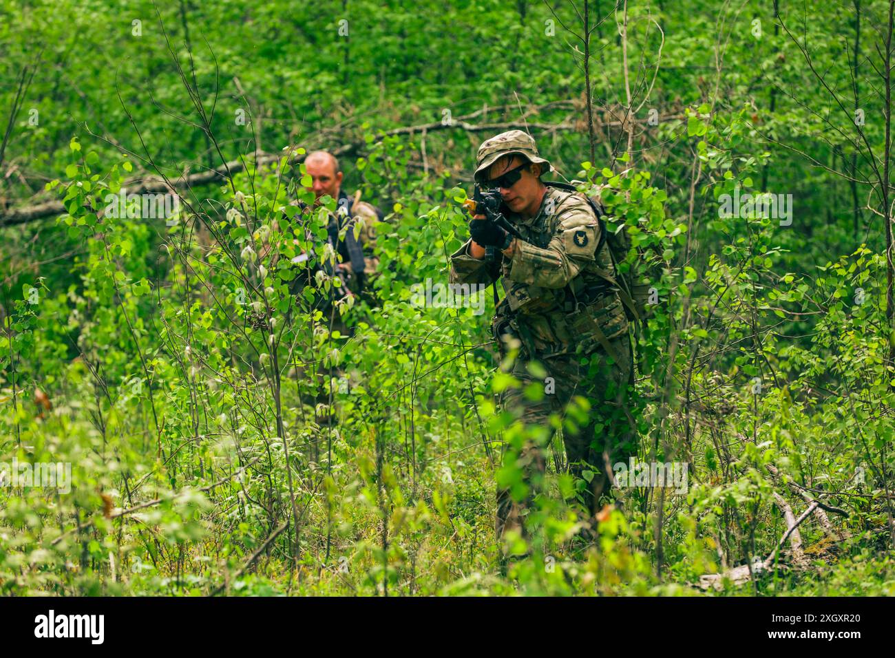 The 175th Regiment Regional Training Institute conducts a final ...