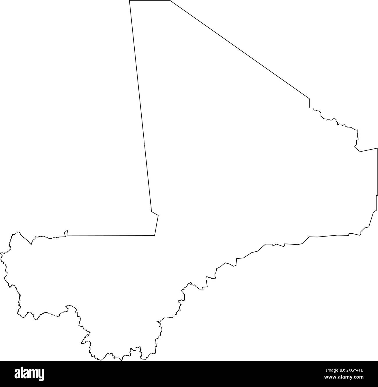 Maps of mali Black and White Stock Photos & Images - Alamy