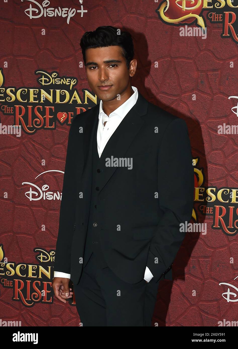 Burbank, USA. 10th July, 2024. Kabir Bery arriving to Disney’s