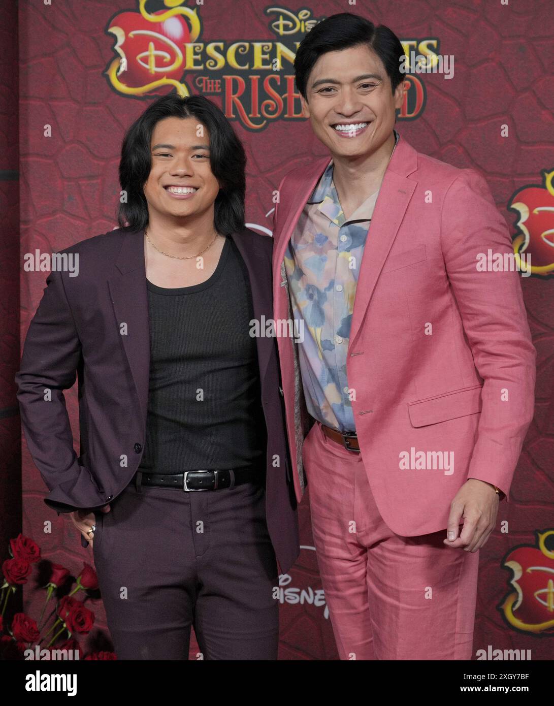 Los Angeles, USA. 10th July, 2024. (L-R) Tristan Padil and Paolo ...