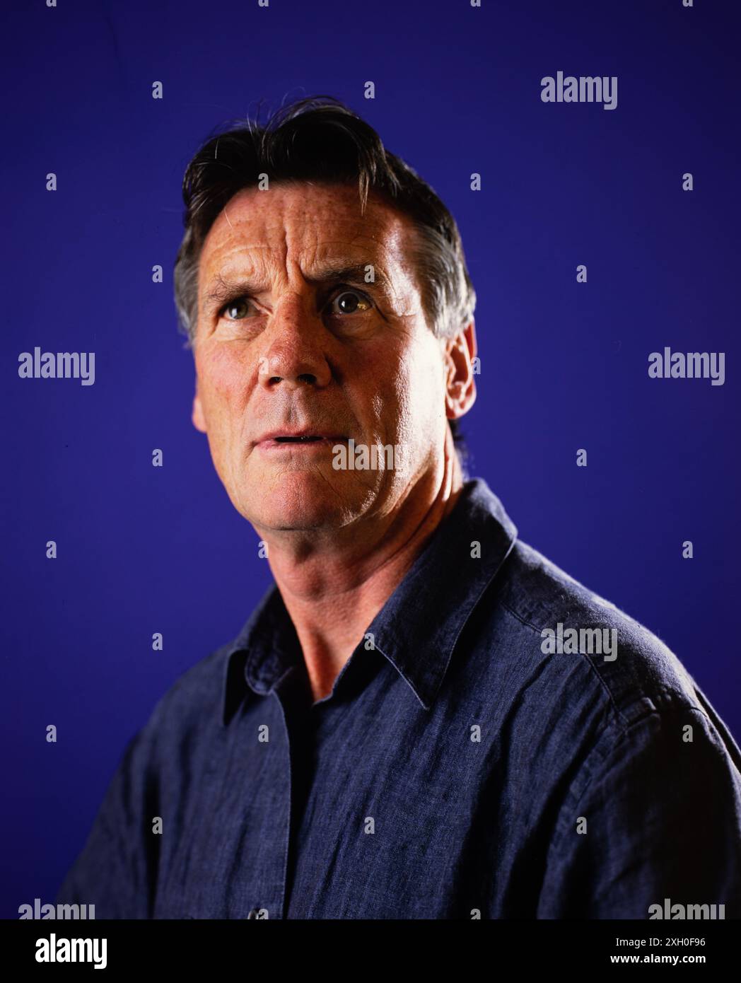 Michael Palin of Monty Python Studio Portrait session Stock Photo - Alamy