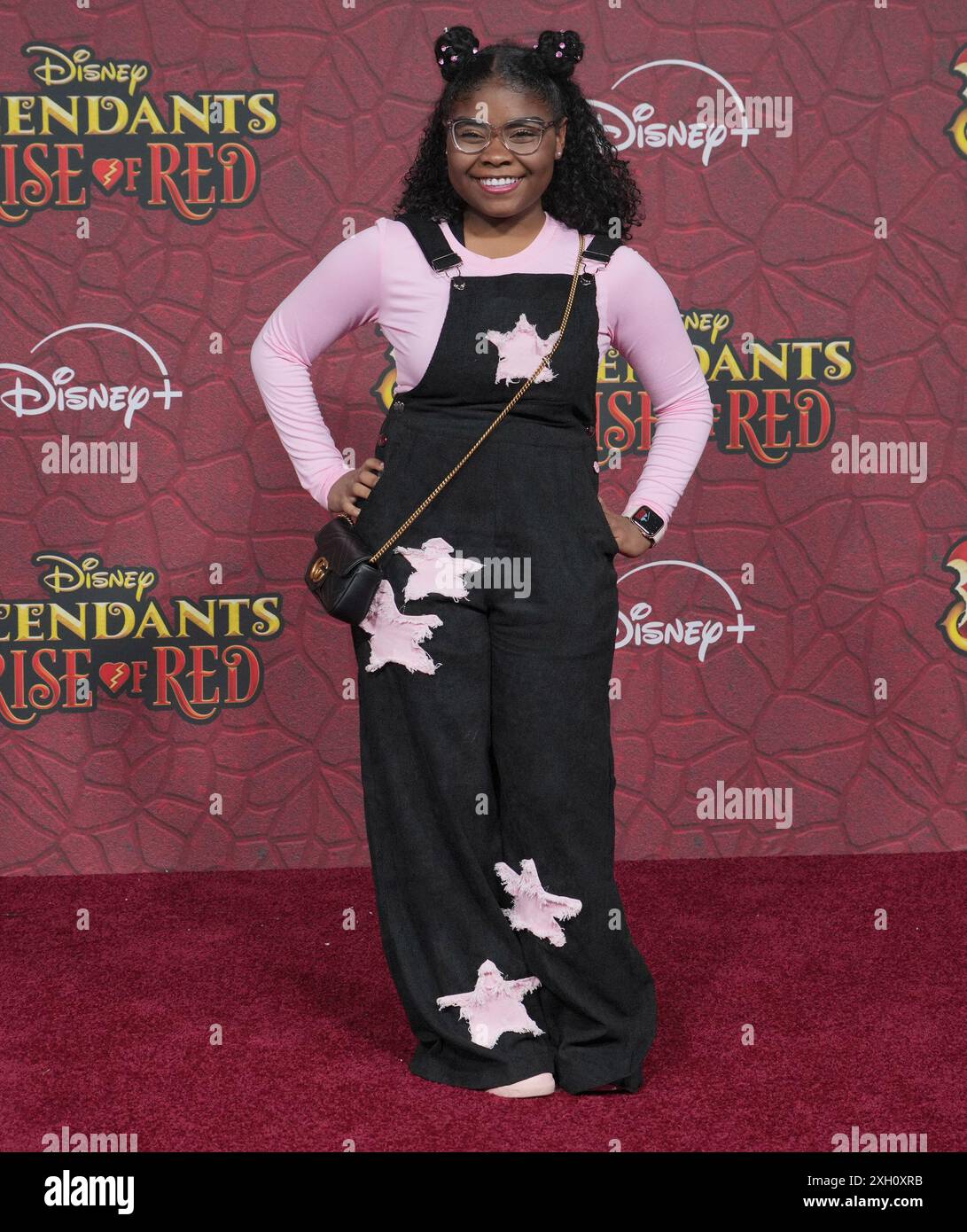 Taylor Cora arrives at the Disney’s DESCENDANTS: THE RISE OF RED World