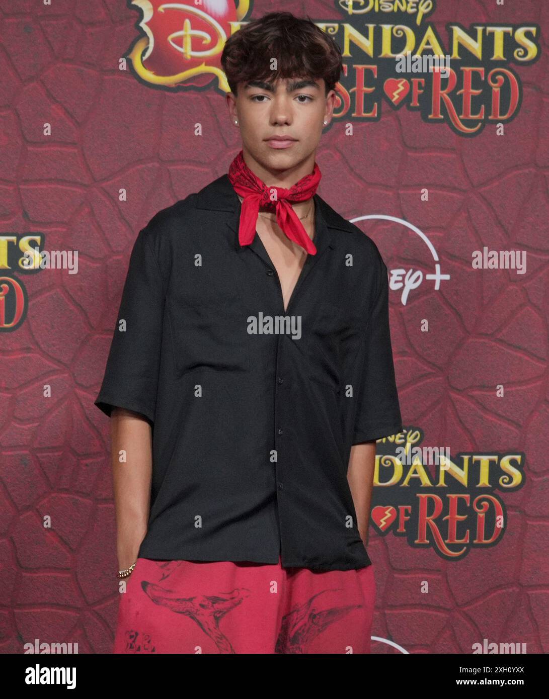Malachi Barton Arrives At The Disney s DESCENDANTS THE RISE OF RED Malachi Barton Arrives At The Disney s DESCENDANTS THE RISE OF RED