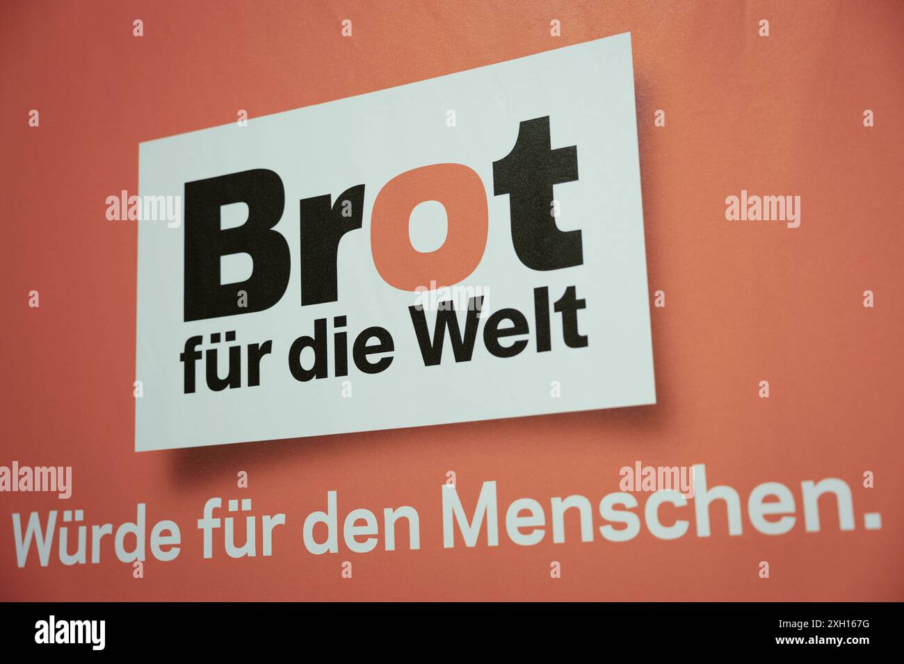 Logo des evangelischen Hilfswerks Brot fuer die Welt Themenfoto vom 11. ...