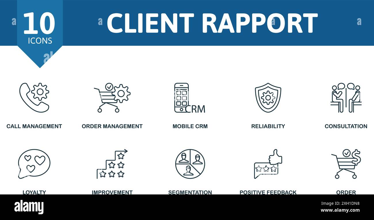 Rapport Stock Vector Images - Alamy